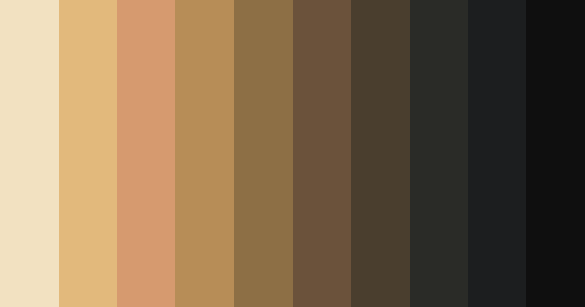 Download rustic americana color palette PNG image (landscape)