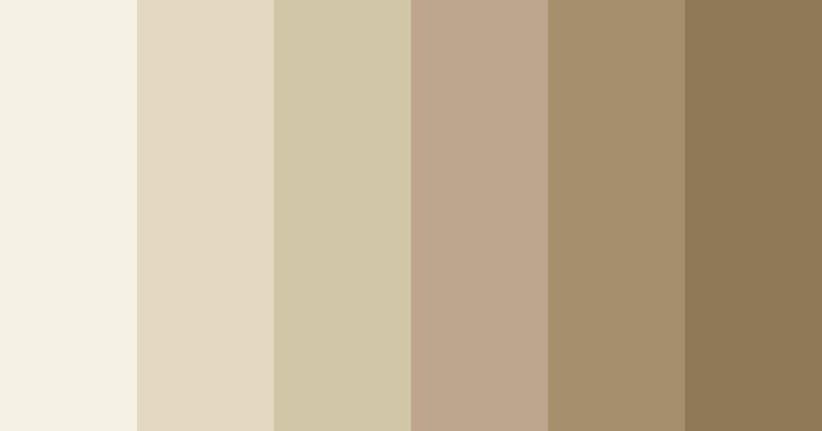 Download whispers of sand color palette PNG image (landscape)