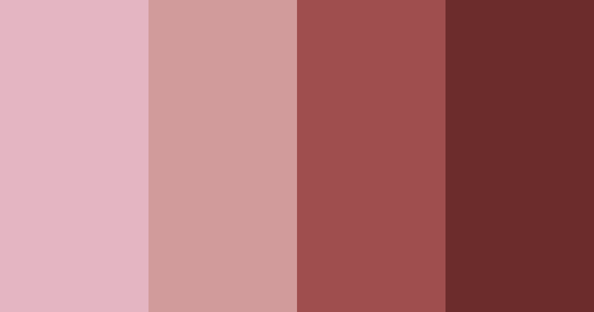 Download crimson elegance color palette PNG image (landscape)