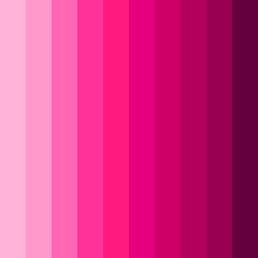 Download bright pink color palette PNG image (square)
