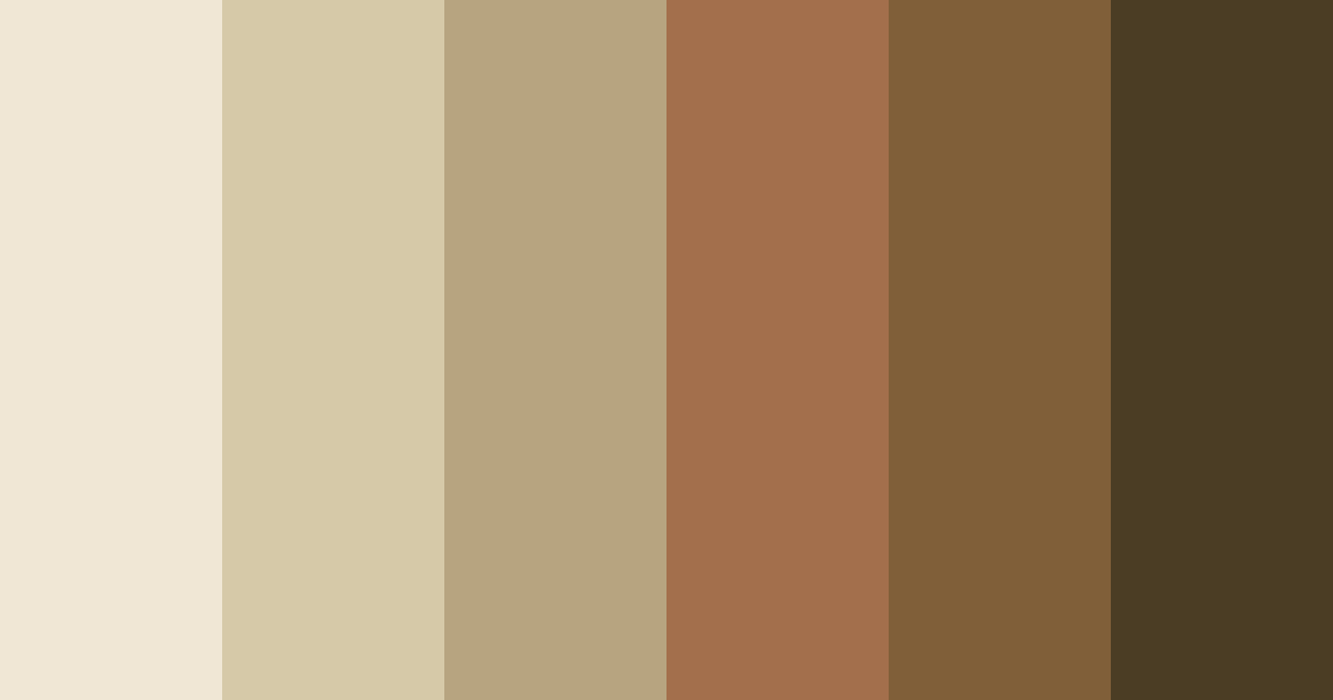 Download earthy elegance color palette PNG image (landscape)