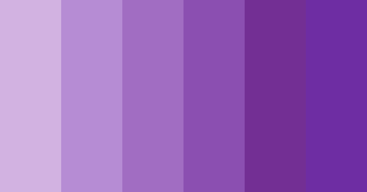 Download purple shades color palette PNG image (landscape)