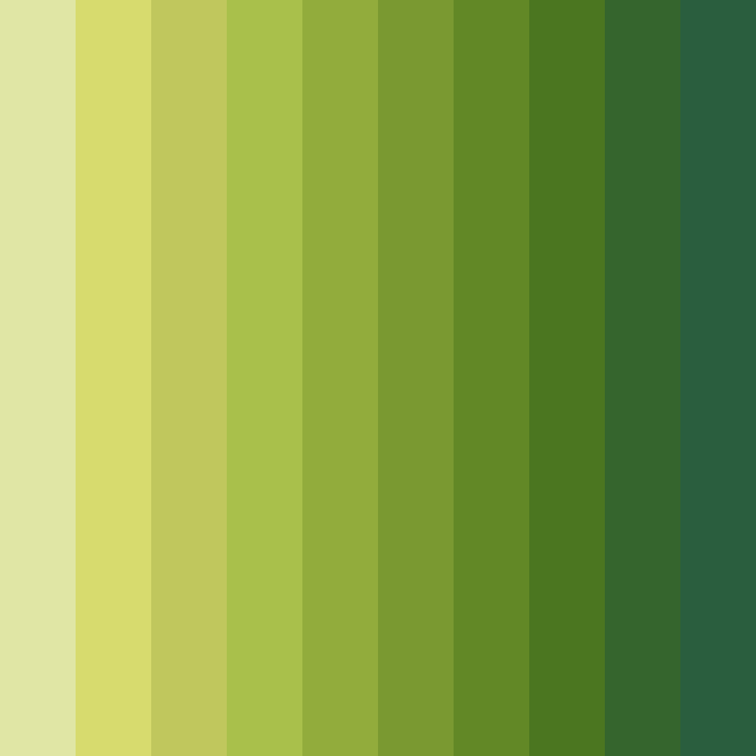 Download lush meadow harmony color palette PNG image (square)