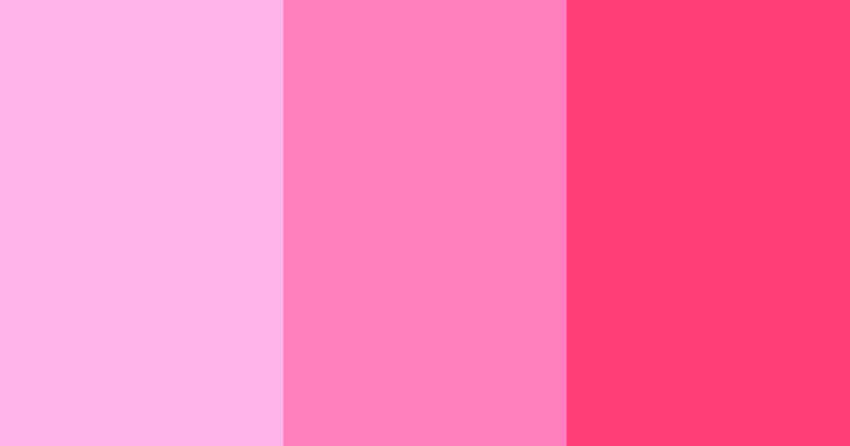 Download pink sunset color palette PNG image (landscape)