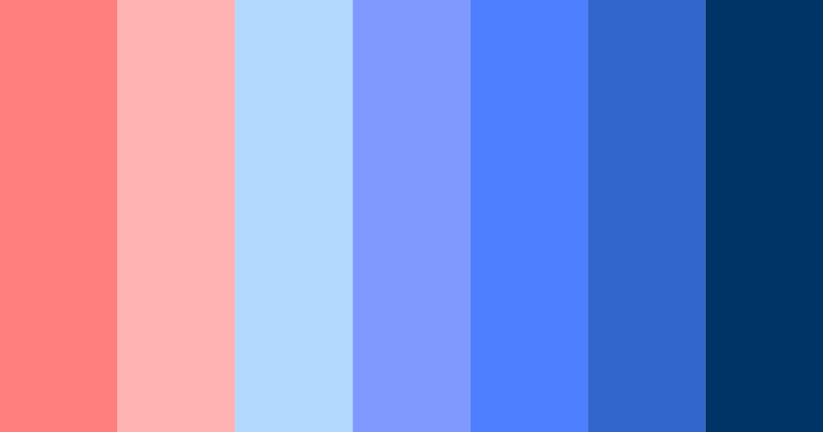 Download crimson sky serenade color palette PNG image (landscape)