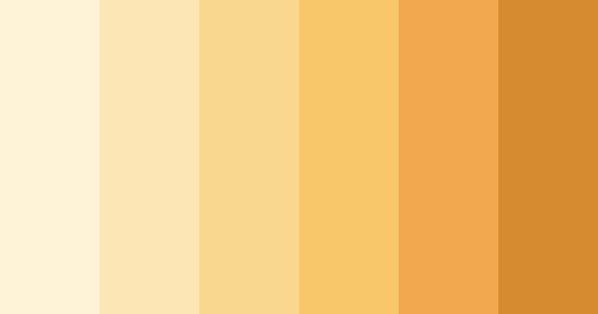 Download sunlit honeyfields color palette PNG image (landscape)