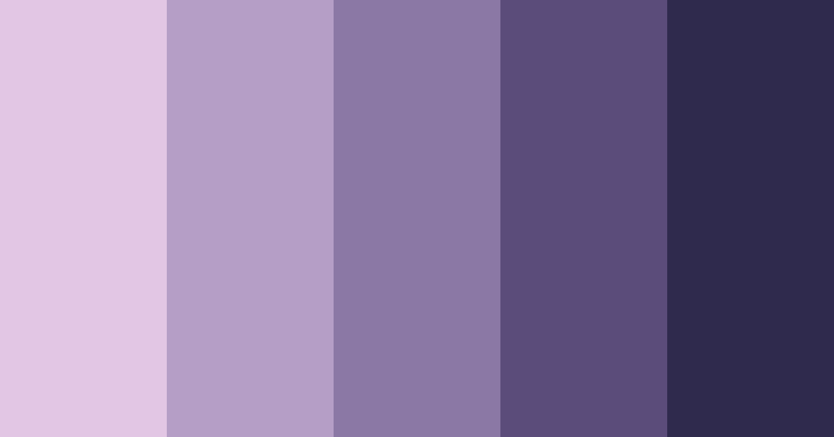 Download purple andromeda color palette PNG image (landscape)