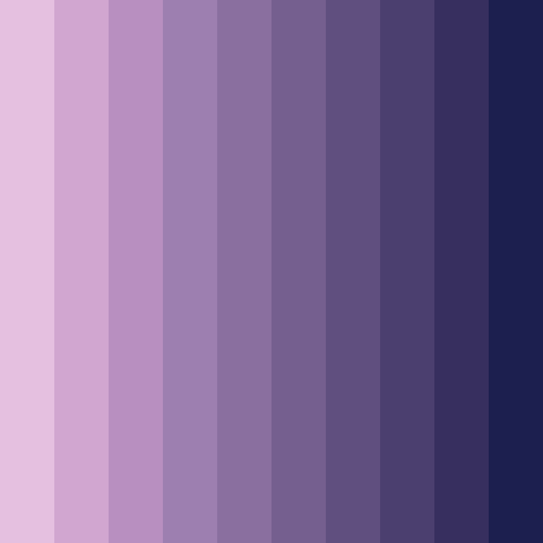 Download mystic amethyst dreams color palette PNG image (square)