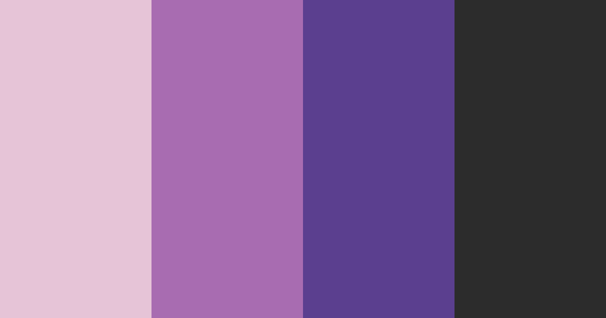 Download mystic twilight color palette PNG image (landscape)