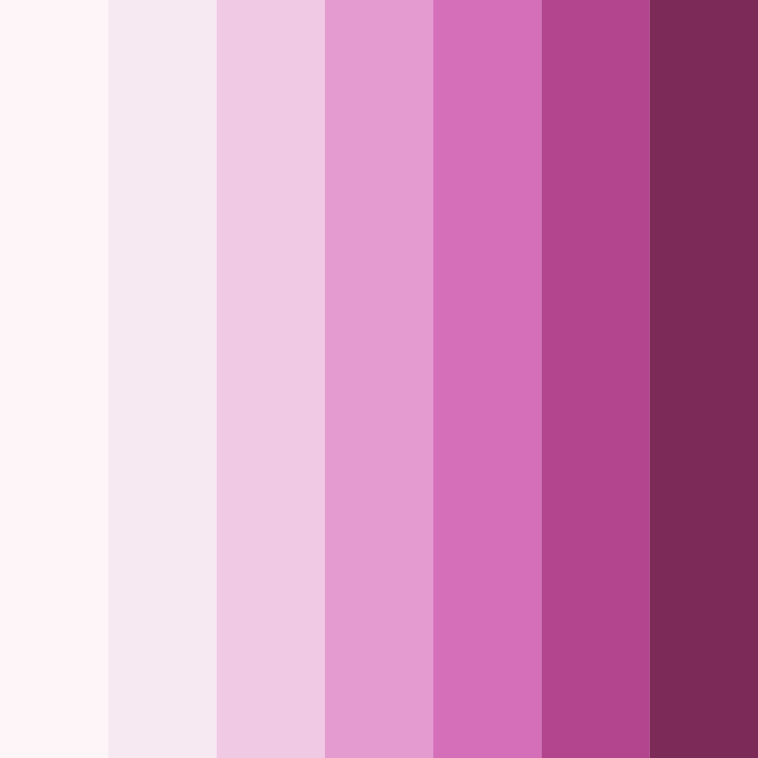 Download blush blossom color palette PNG image (square)