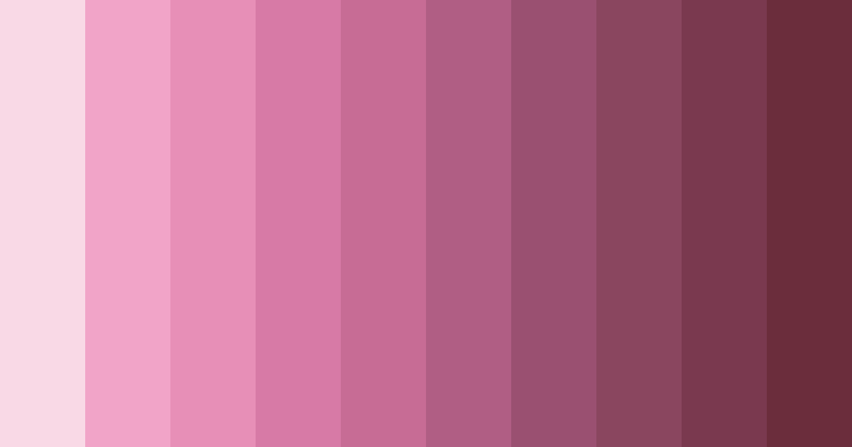 Download pink fairy tales color palette PNG image (landscape)