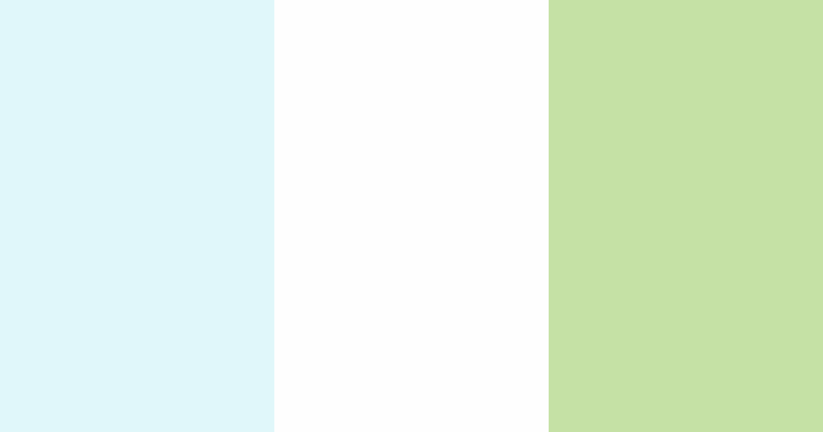 Download sky blue and lime green color palette PNG image (landscape)