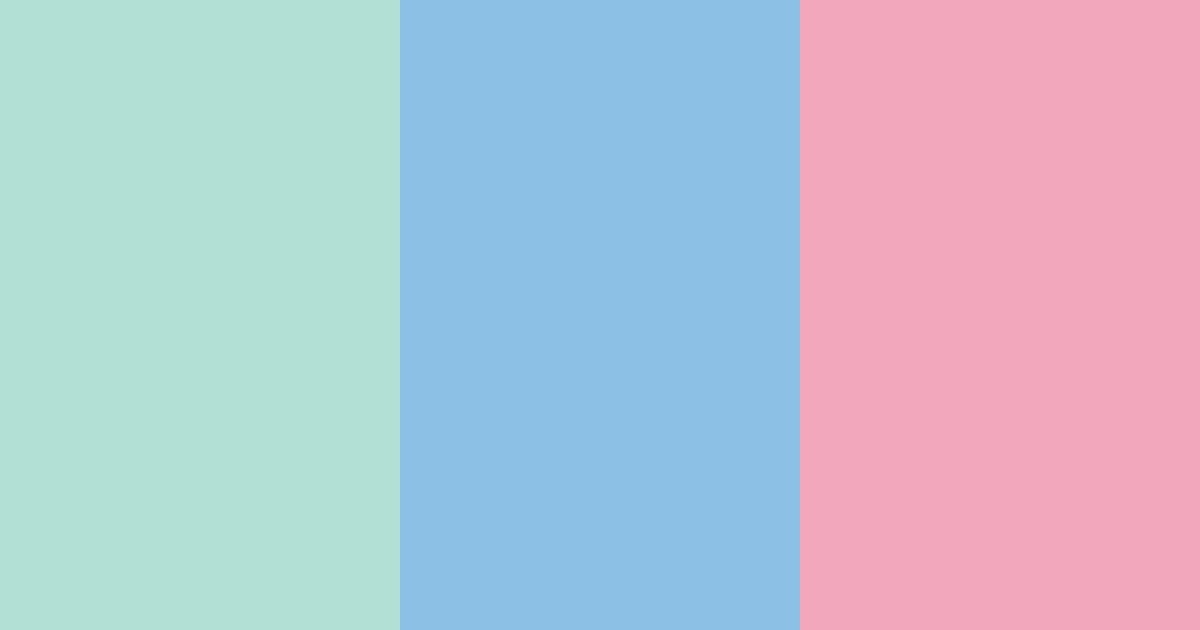 Download minty blossom color palette PNG image (landscape)