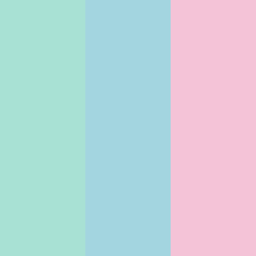 Download whimsical blossom breeze color palette PNG image (square)