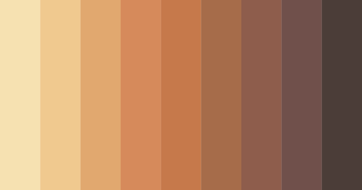 Download desert sunset serenade color palette PNG image (landscape)