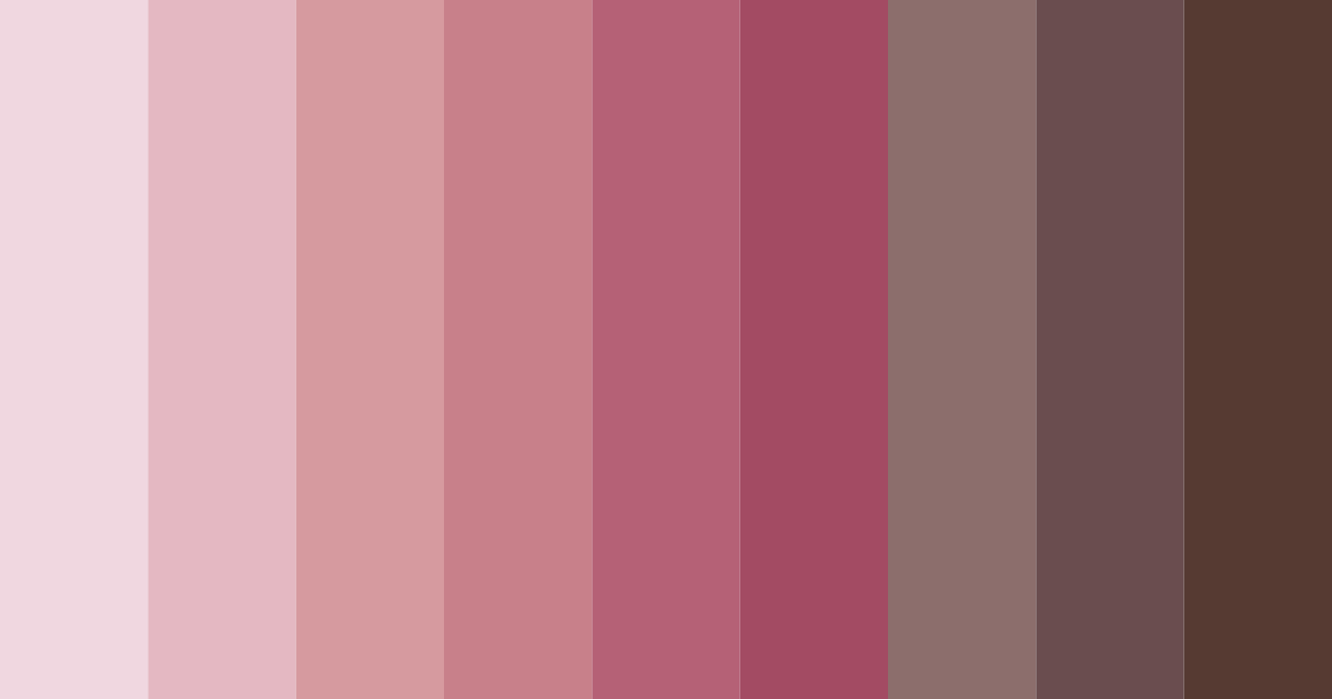 Download whispers of rosewood color palette PNG image (landscape)