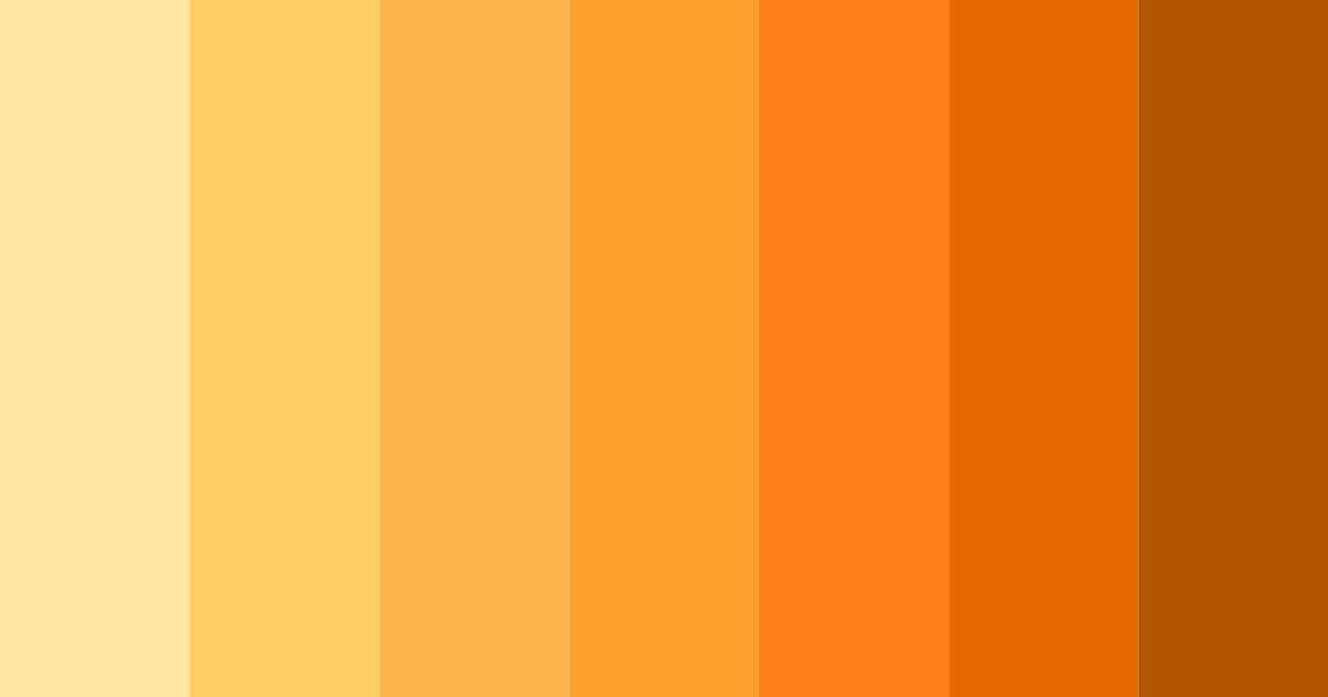 Download tropical sunset color palette PNG image (landscape)