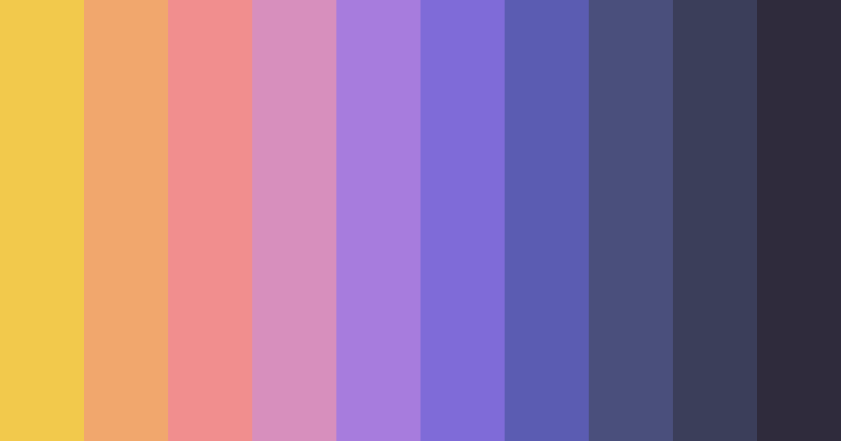 Download whispered hues color palette PNG image (landscape)