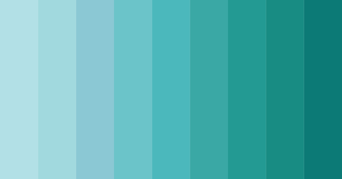 Download ocean breeze fizz color palette PNG image (landscape)