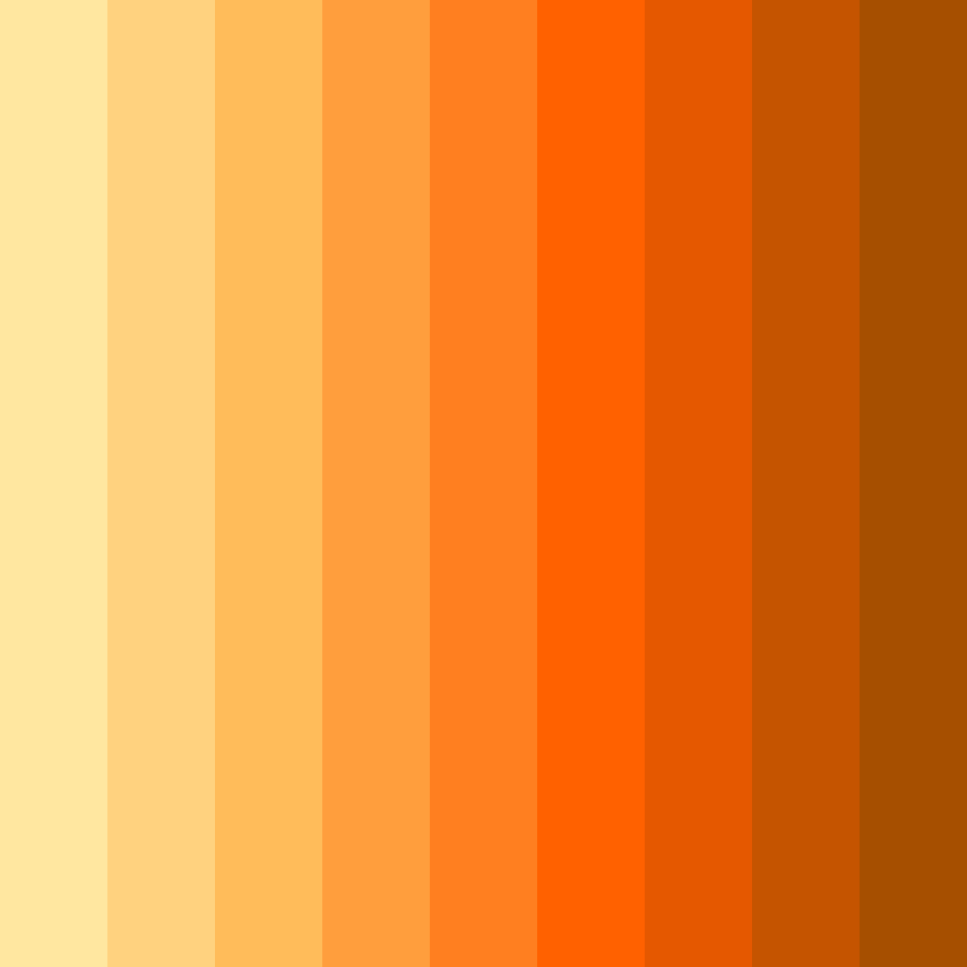 Download citrus burst color palette PNG image (square)