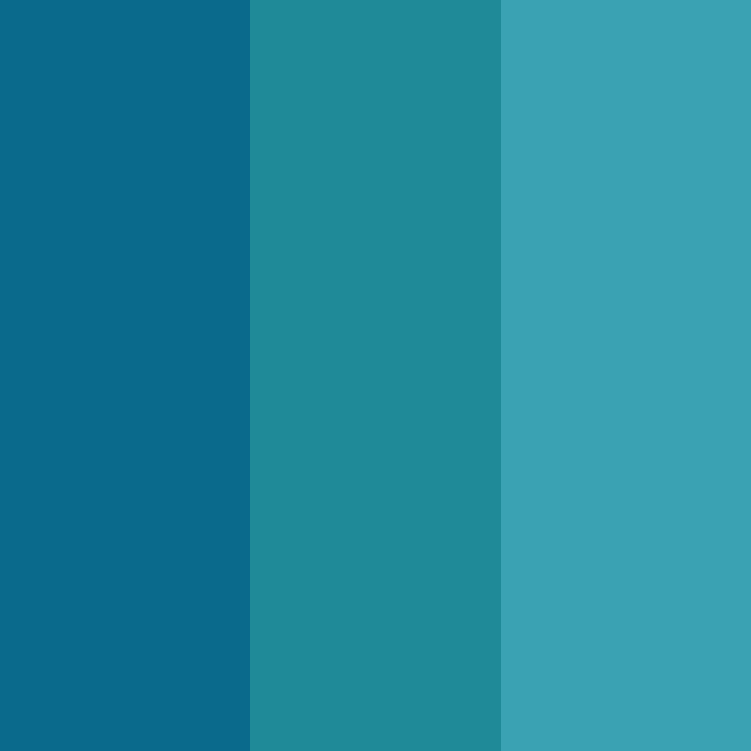 Download oceanic serenity color palette PNG image (square)