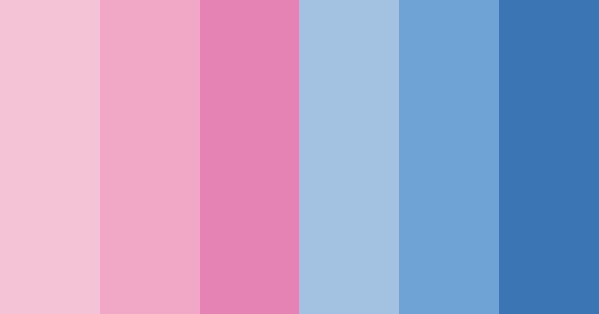 Download pink and blue dreams color palette PNG image (landscape)