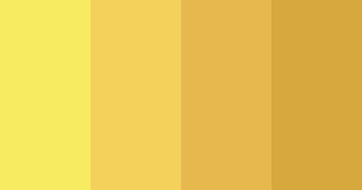 Download sunshine serenade color palette PNG image (landscape)