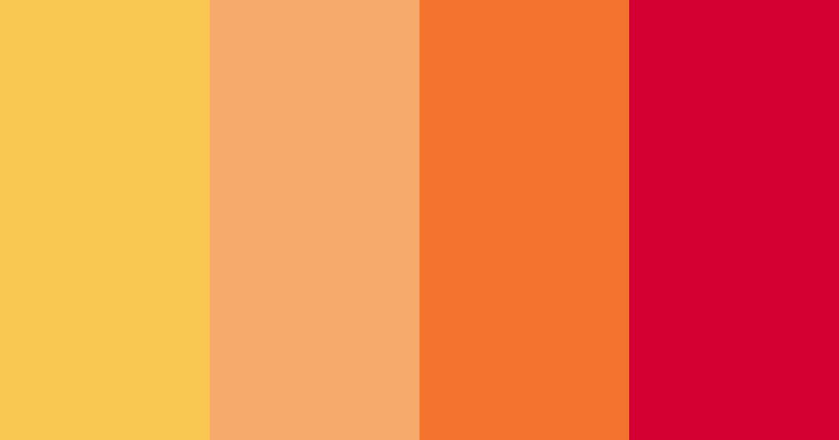 Download sunset harmony color palette PNG image (landscape)