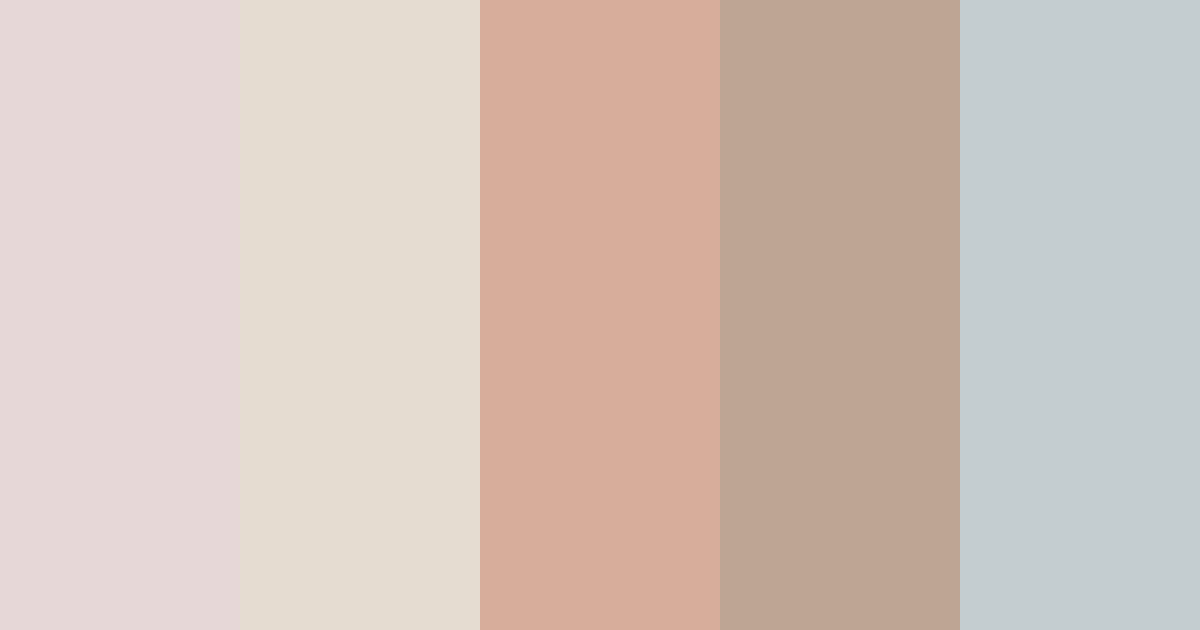 Download soft pink color palette PNG image (landscape)