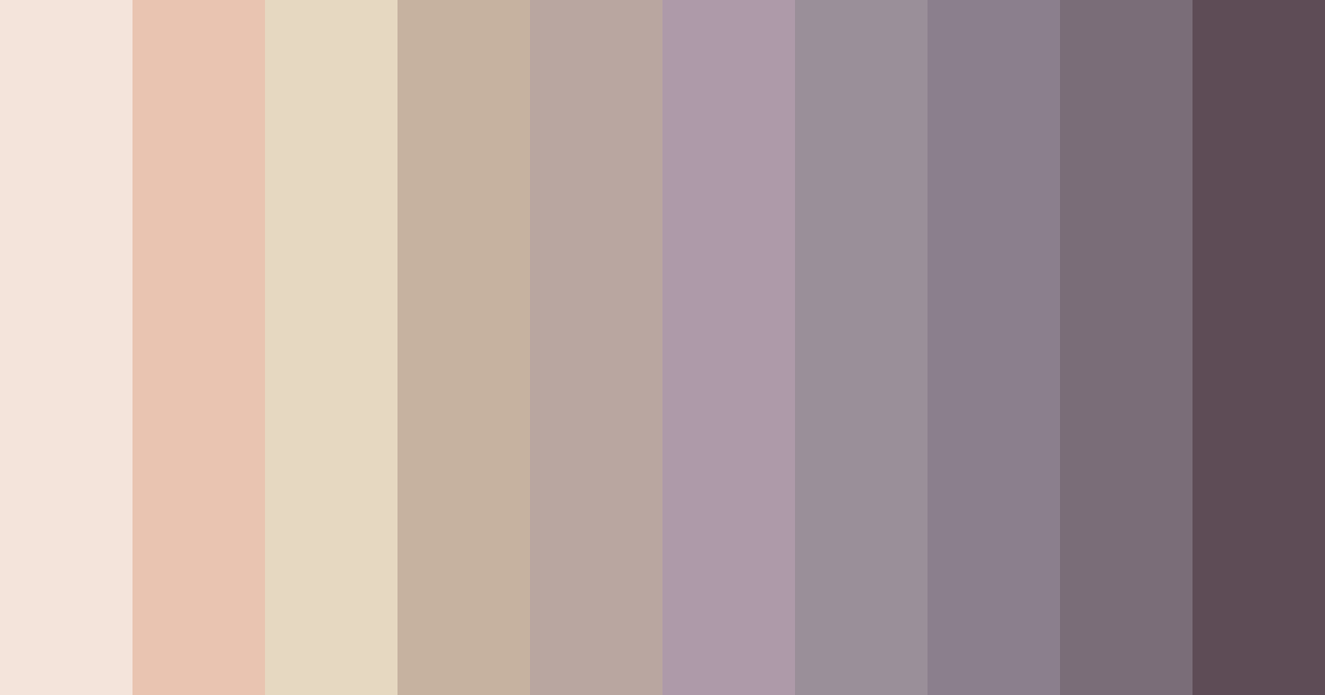 Download whispering rosewood color palette PNG image (landscape)
