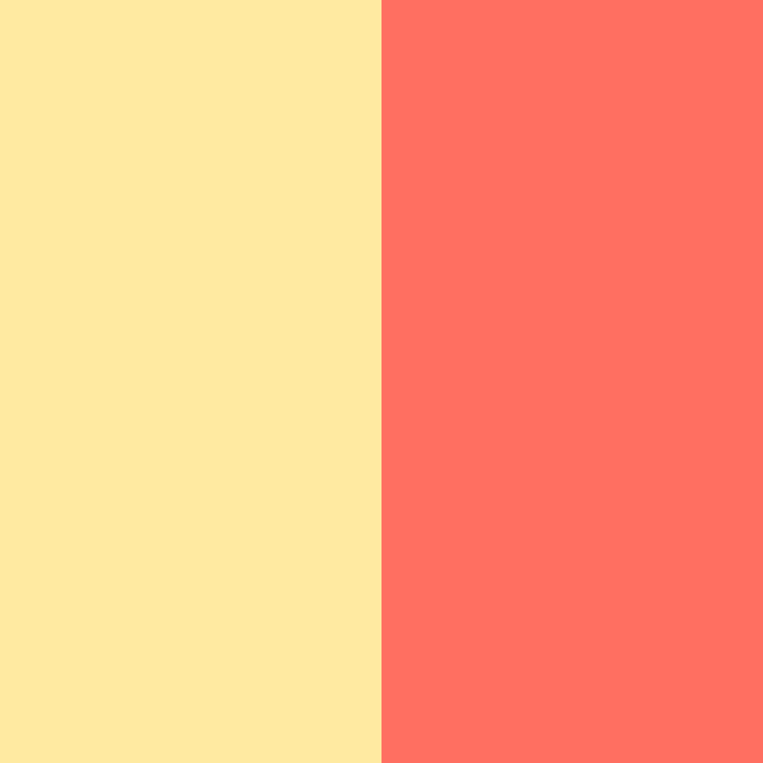 Download sunset sorbet color palette PNG image (square)