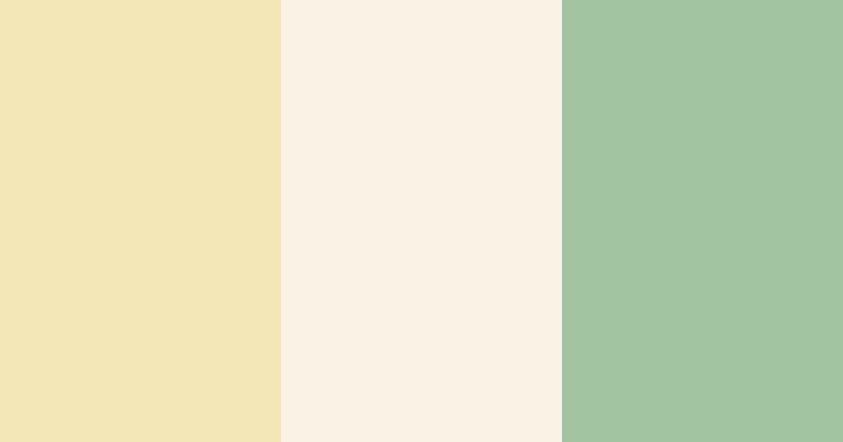Download golden green mist color palette PNG image (landscape)