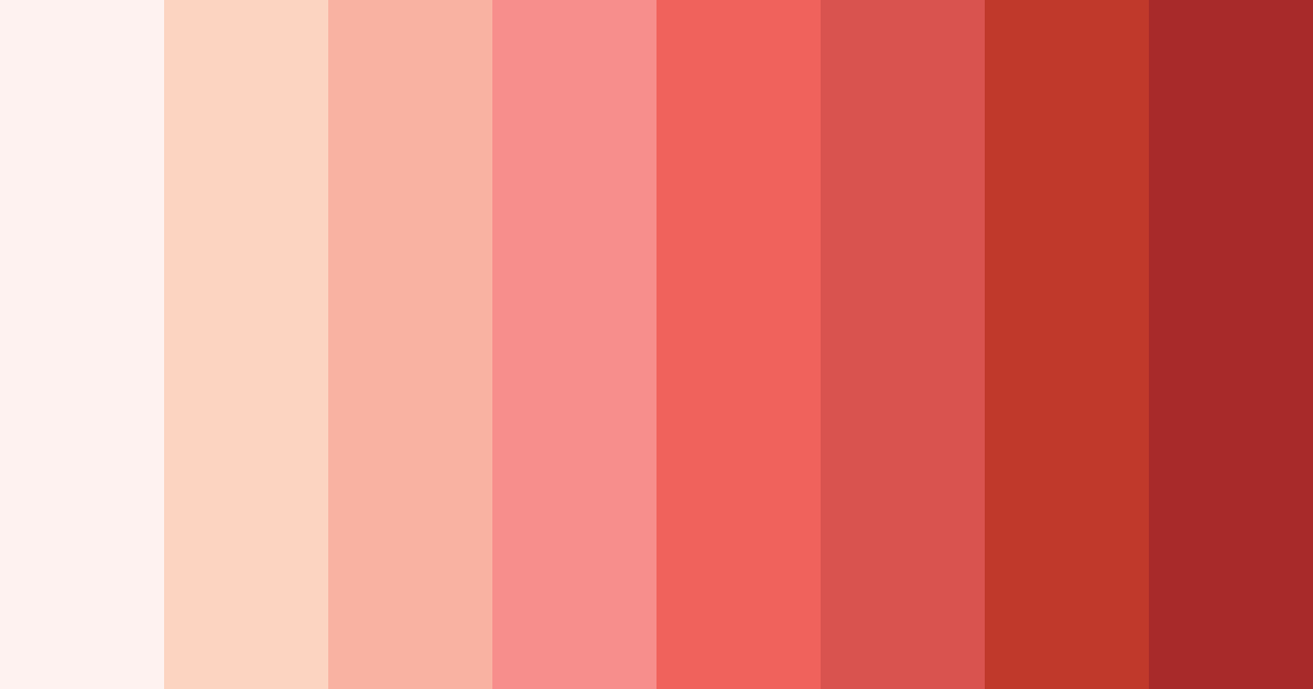 Download peach cream bliss color palette PNG image (landscape)