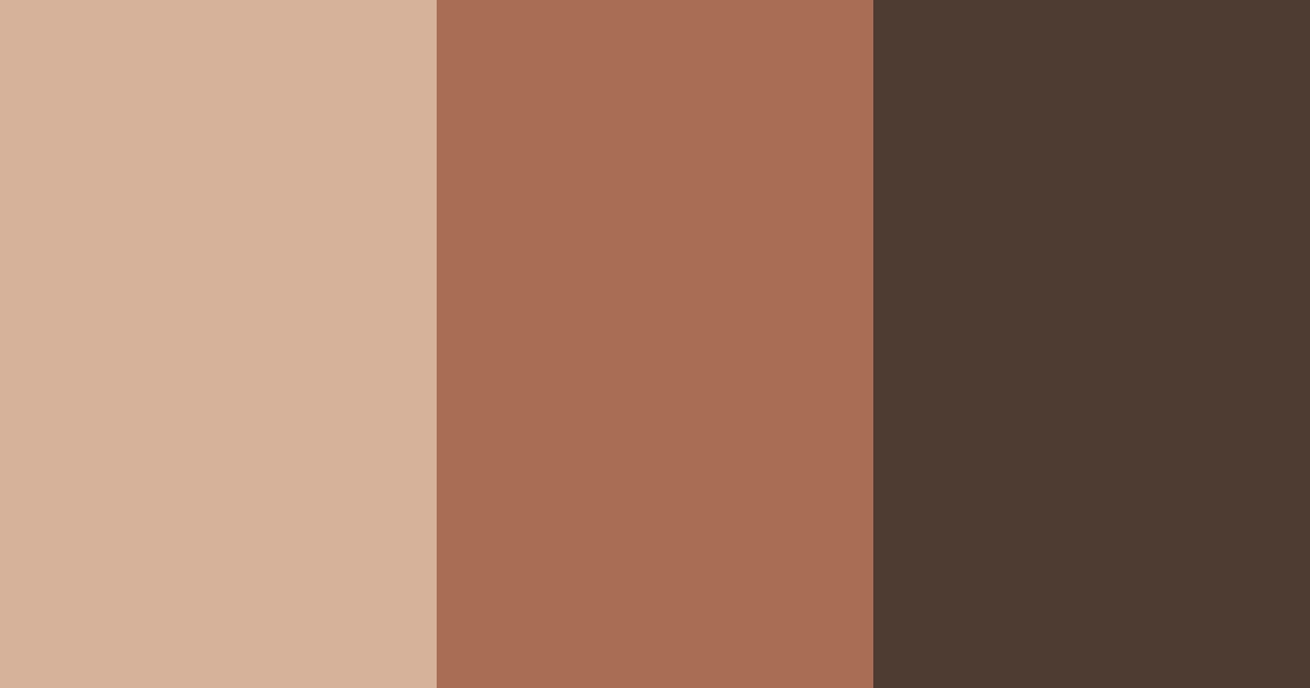 Download brown coffee color palette PNG image (landscape)