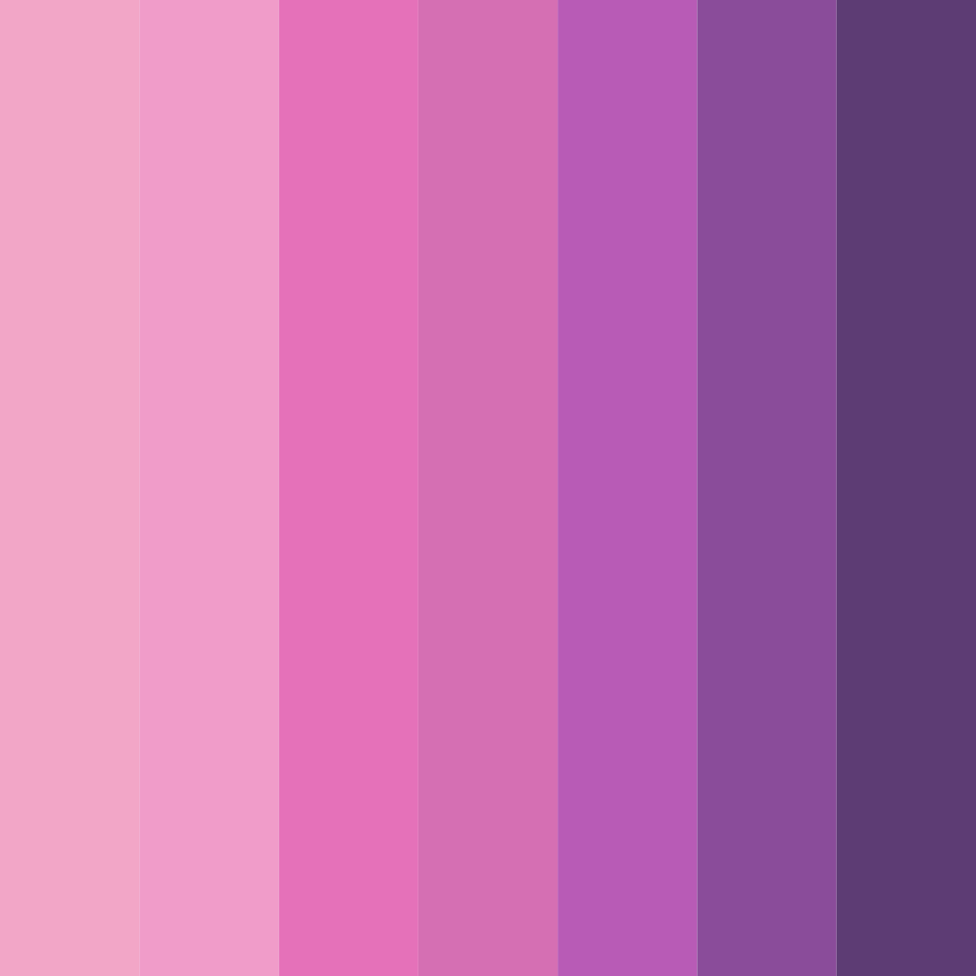 Download blossom twilight color palette PNG image (square)