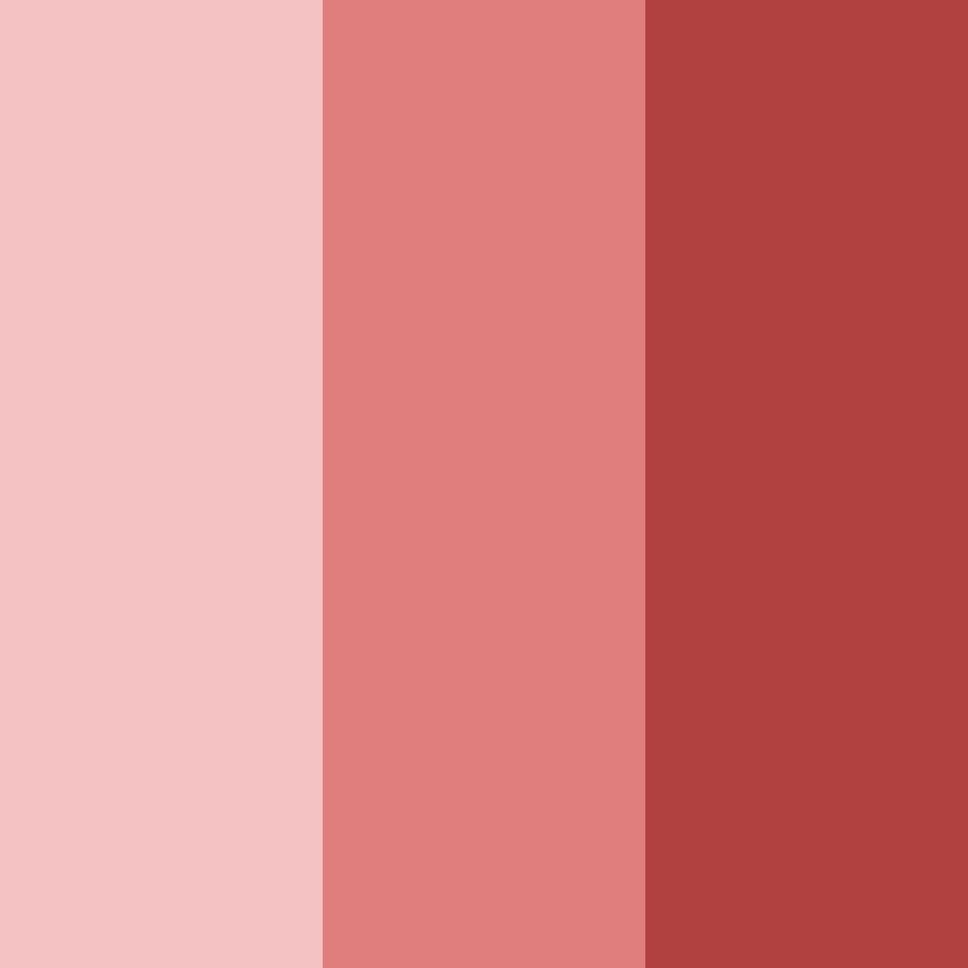 Download blushing ember color palette PNG image (square)
