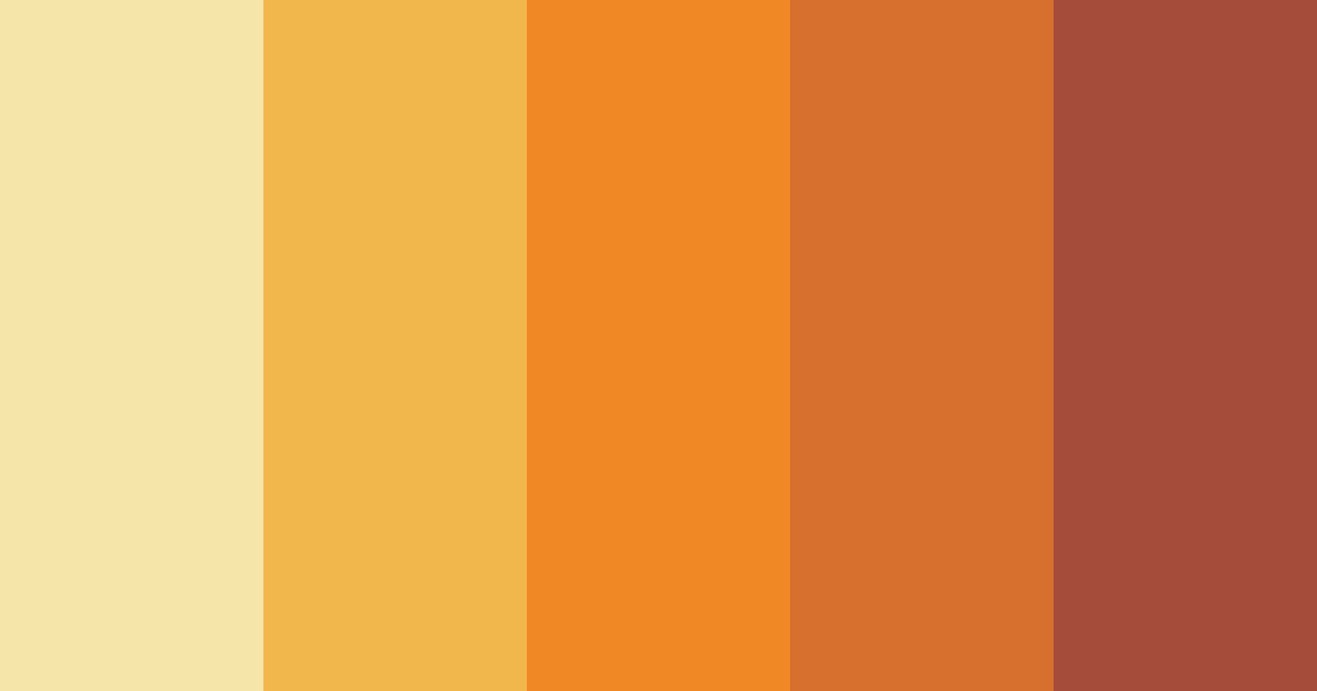 Download warm dawn color palette PNG image (landscape)