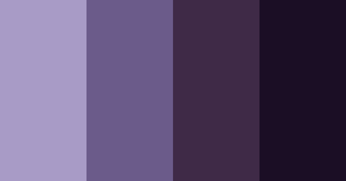 Download dark purple dusk color palette PNG image (landscape)
