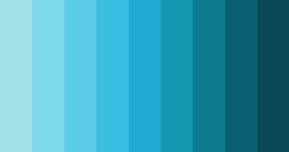 Download aqua dreamscape color palette PNG image (landscape)