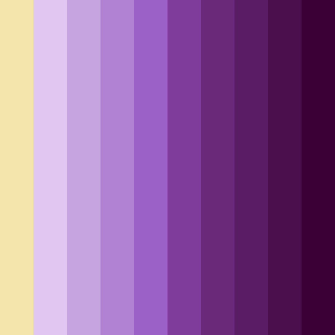 Download lavender sunburst color palette PNG image (square)