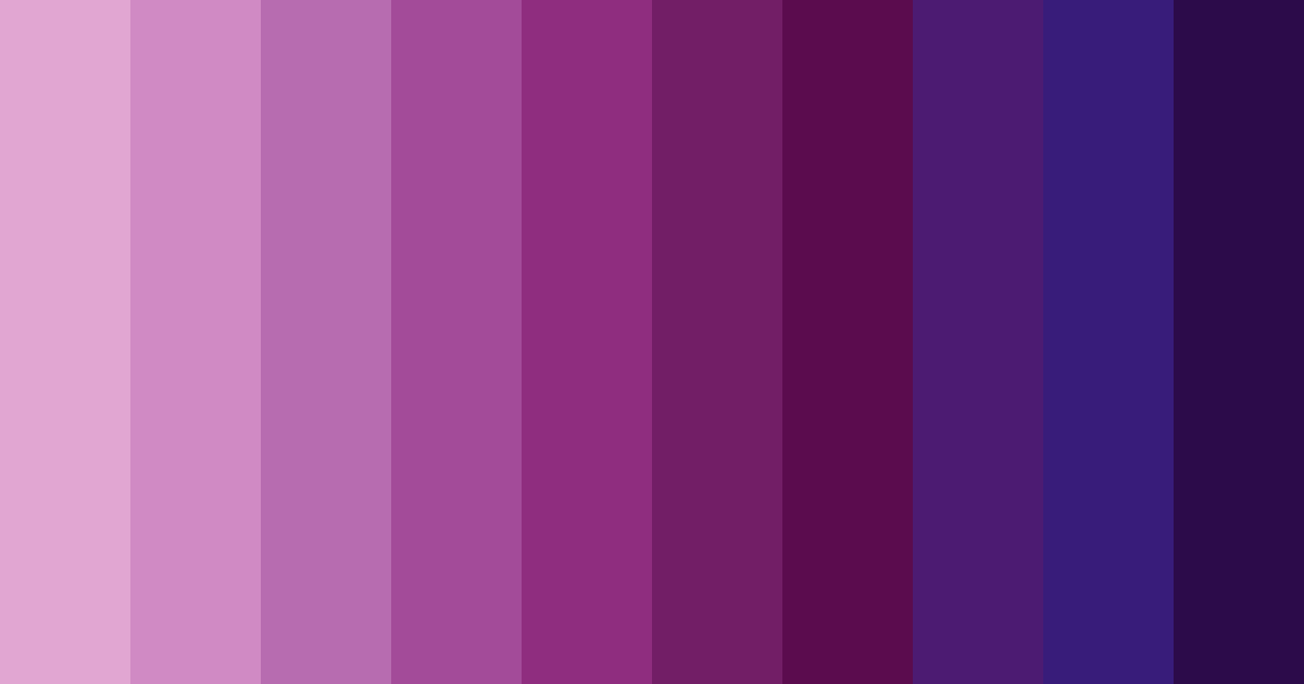 Download purple sunset color palette PNG image (landscape)