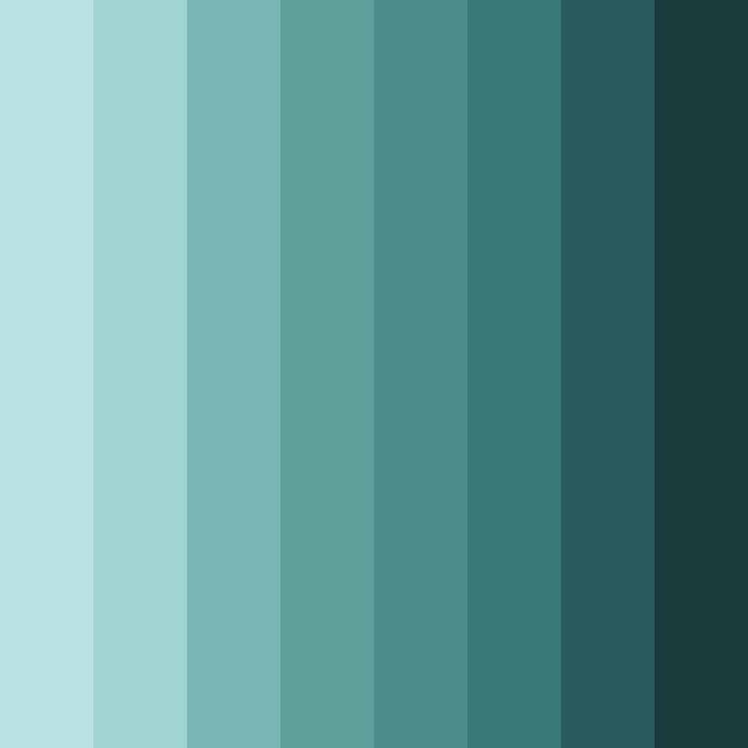 Download dark teal color palette PNG image (square)