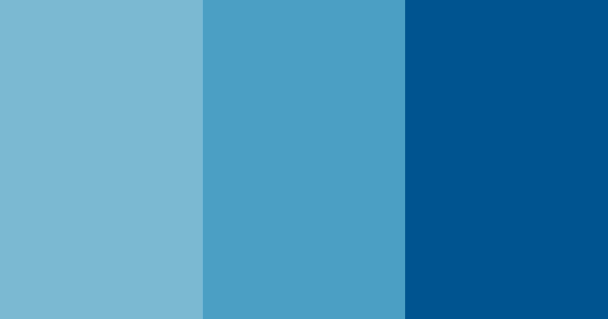 Download blue horizon color palette PNG image (landscape)