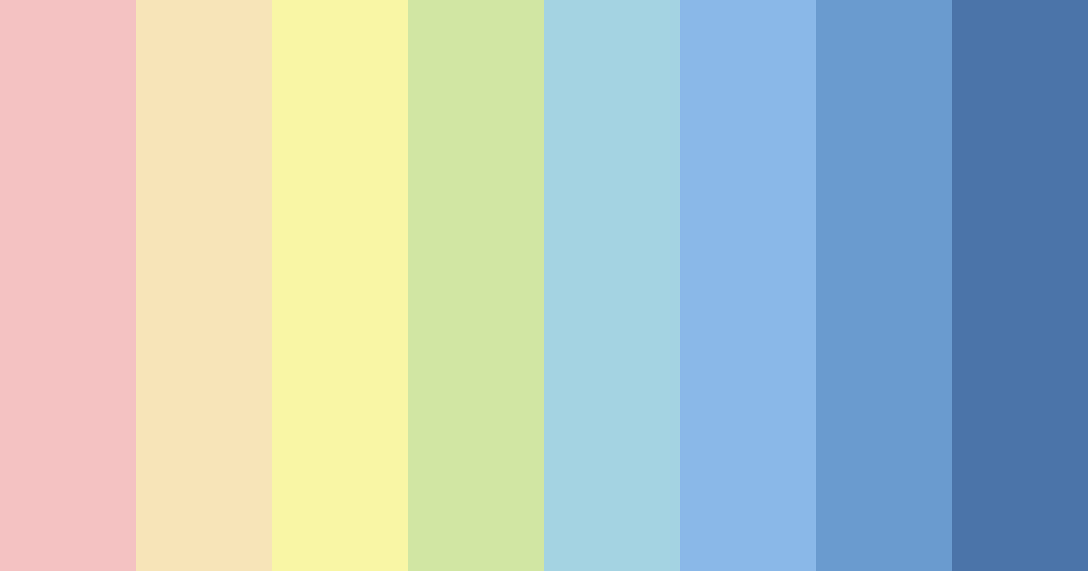 Download whimsical breeze color palette PNG image (landscape)