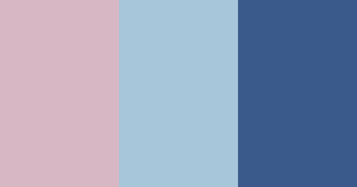 Download dry rose and blue shades color palette PNG image (landscape)