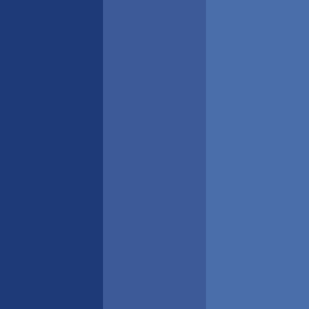 Download midnight blue shades color palette PNG image (square)