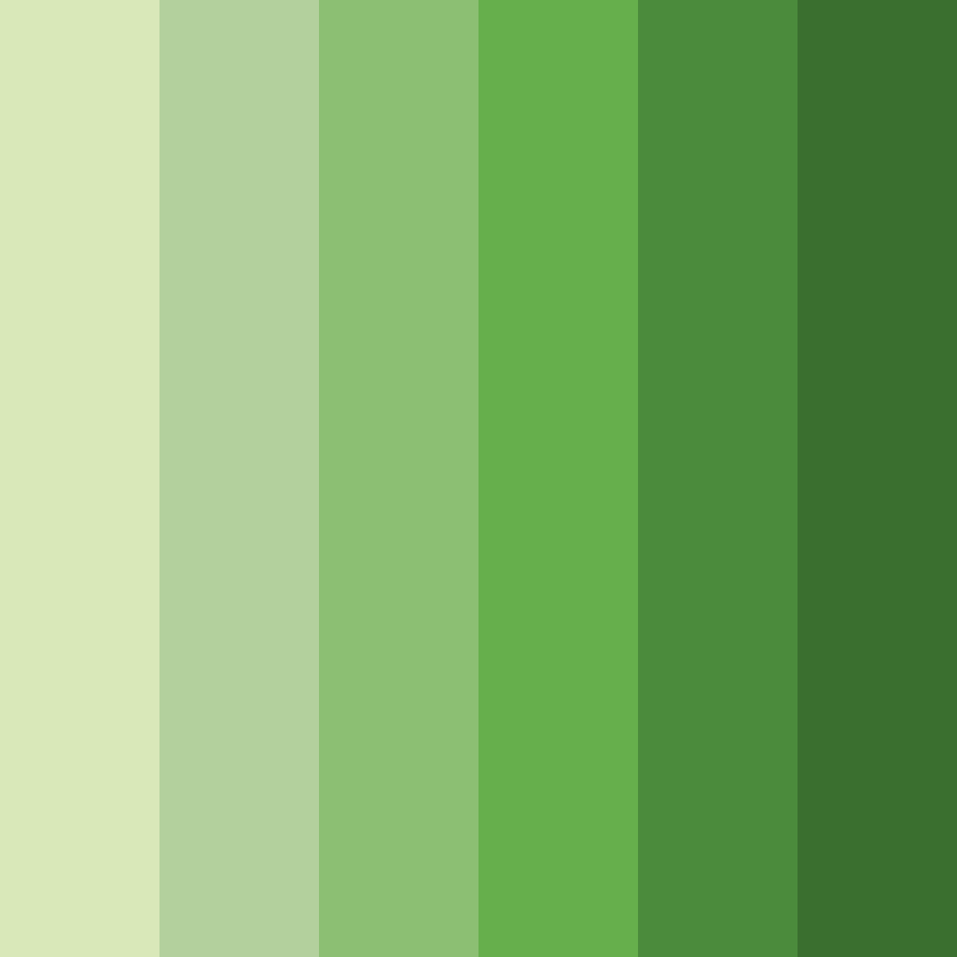 Download green pear color palette PNG image (square)