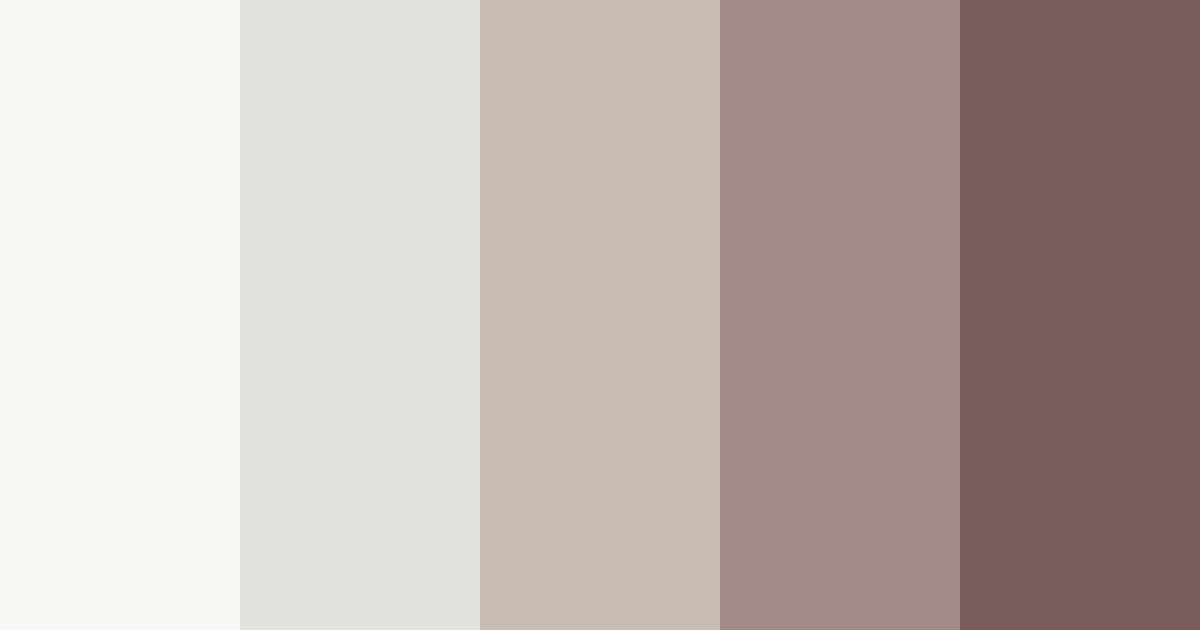 Download muted beige color palette PNG image (landscape)