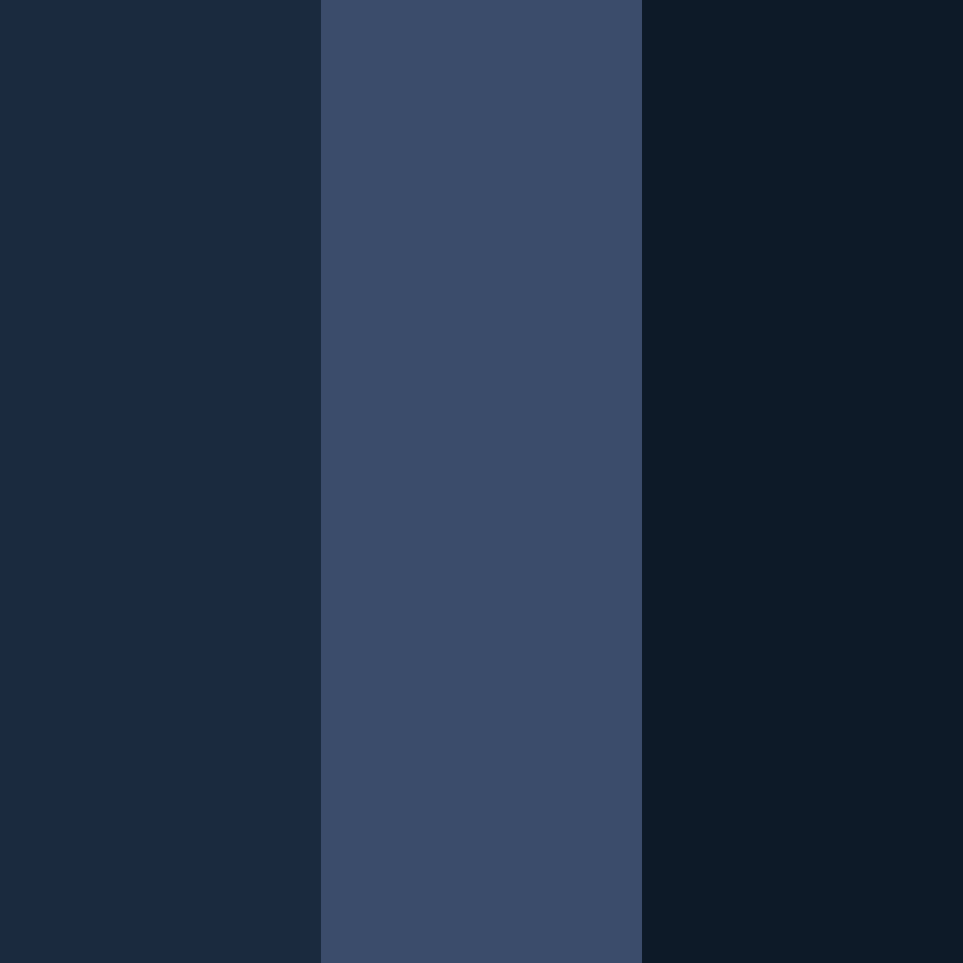 Download midnight depths color palette PNG image (square)
