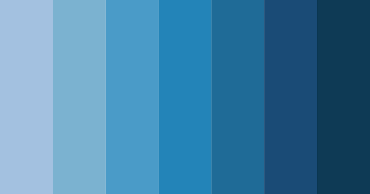 Download blue twilight color palette PNG image (landscape)